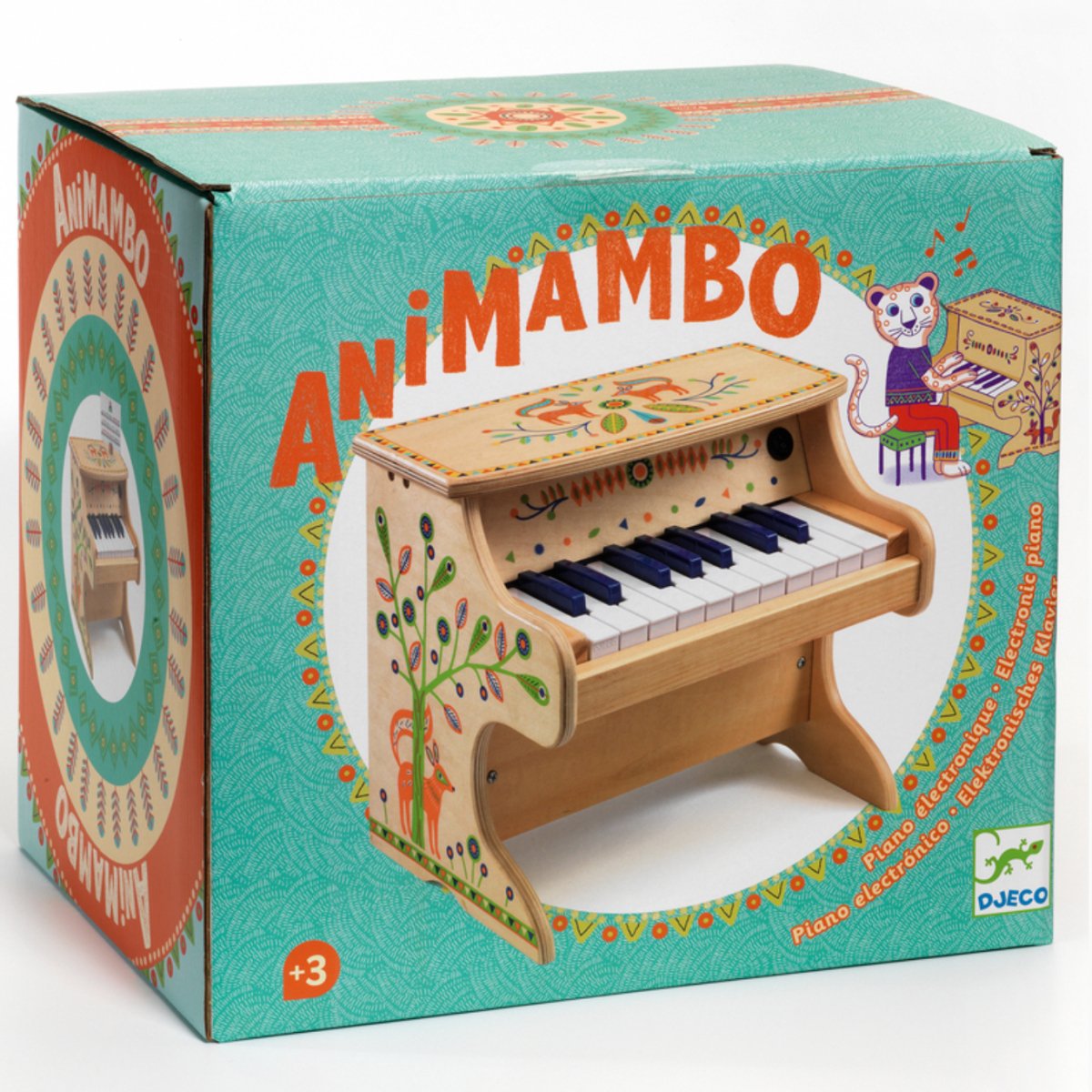 Animambo Electronic 18Key Piano - Djeco
