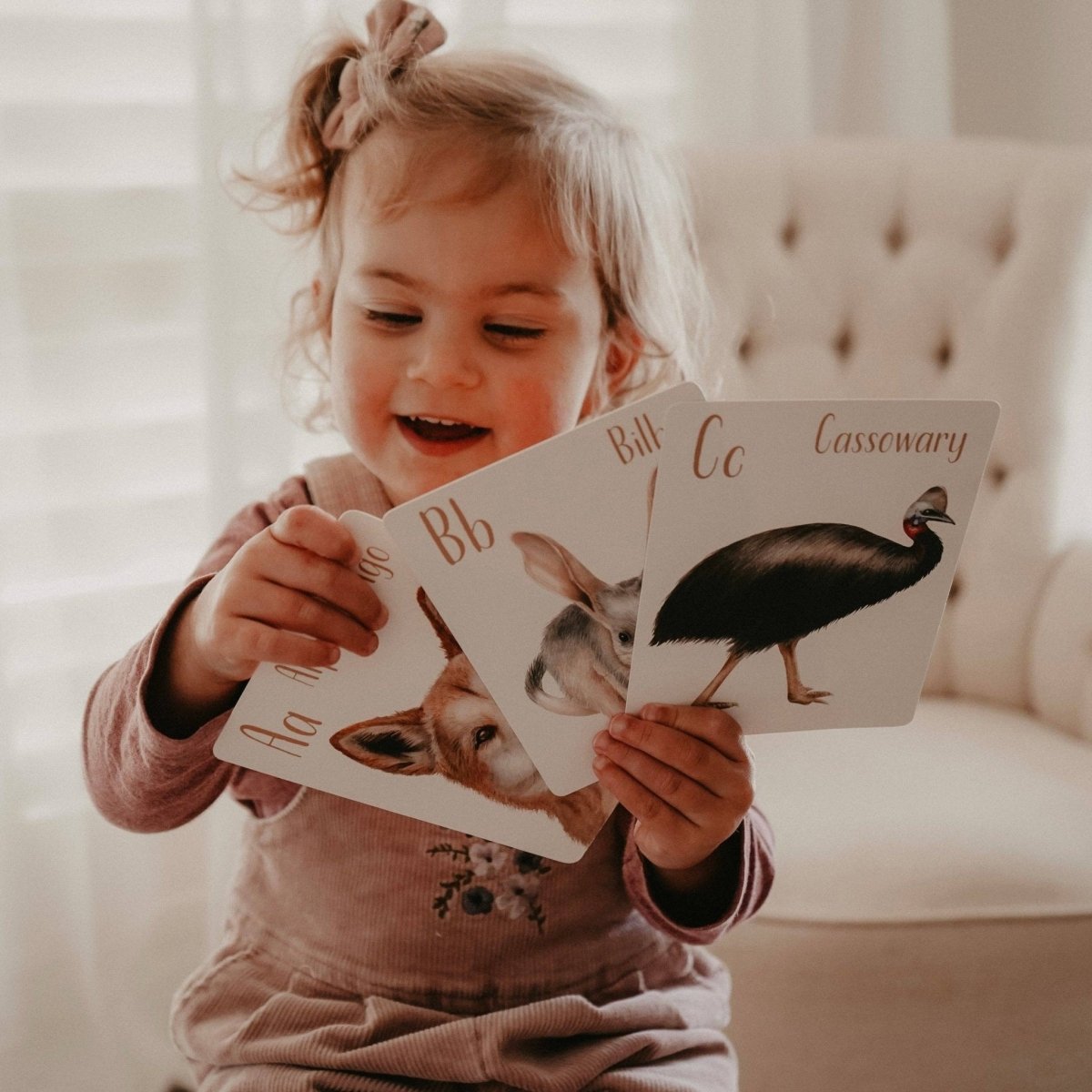Australian Animal Alphabet Flash Cards by Modern Monty