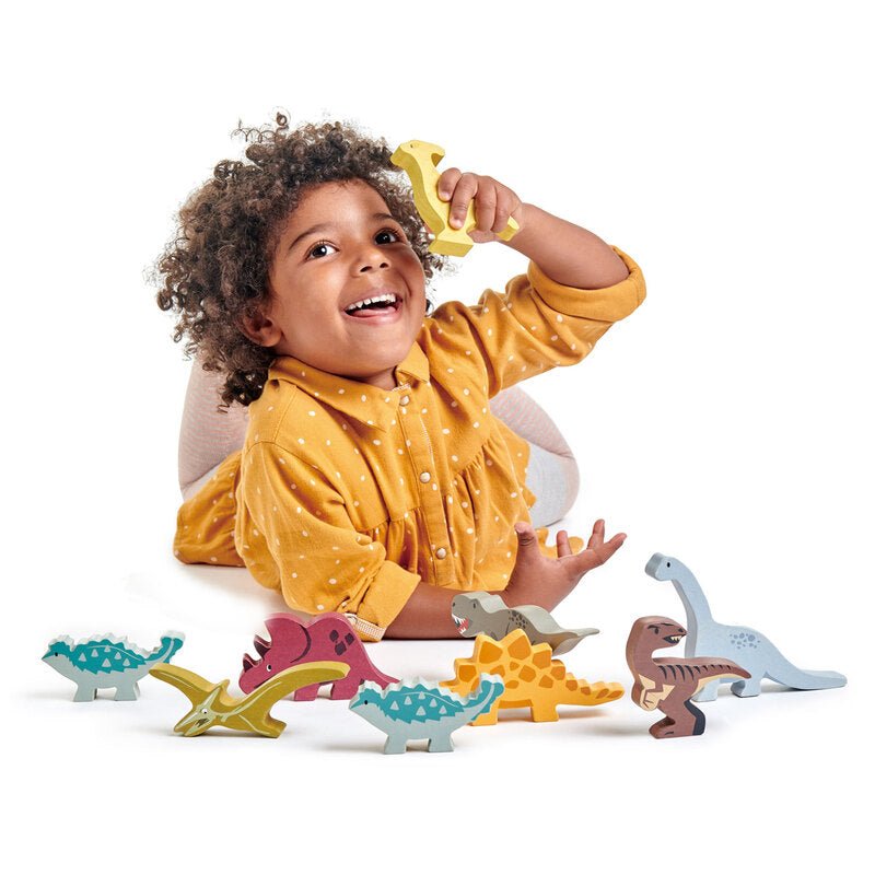 Dinosaur Display Shelf Set - Tender Leaf Toys