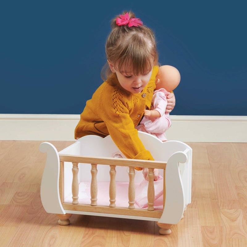Dolls Wooden Cot - Le Toy Van