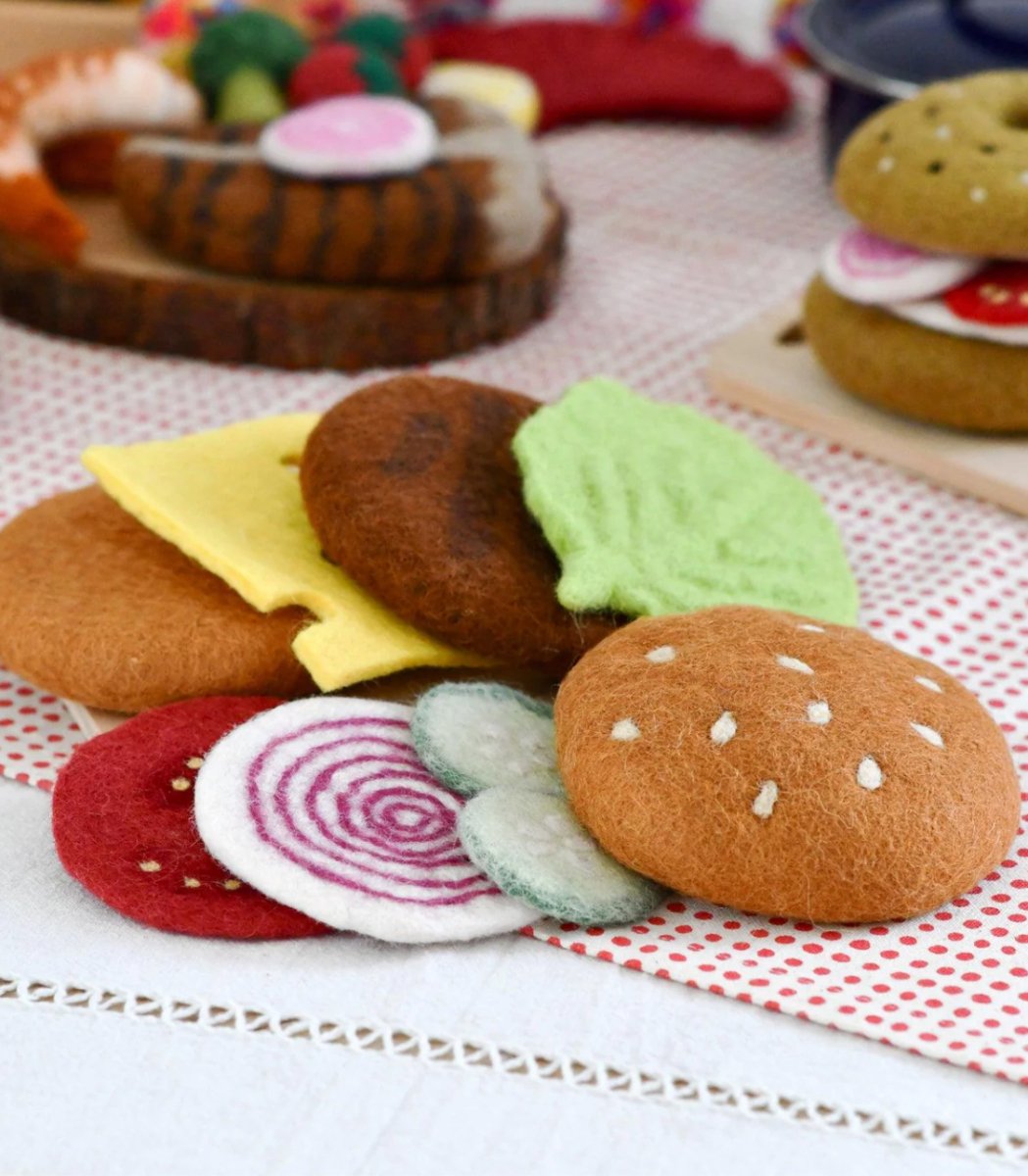 Felt Burger Stack - Tara Treasures