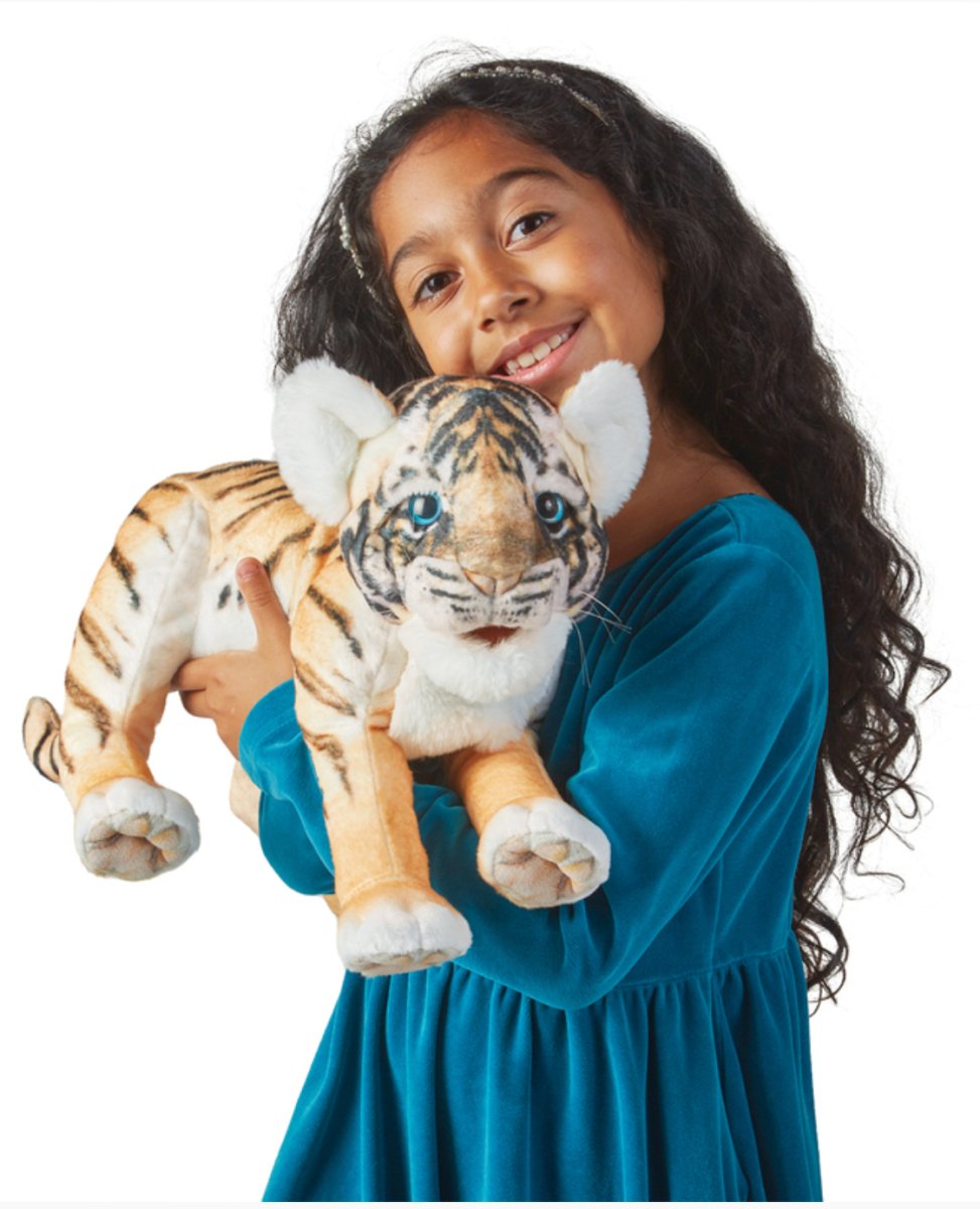 Folkmanis - Baby Tiger Puppet