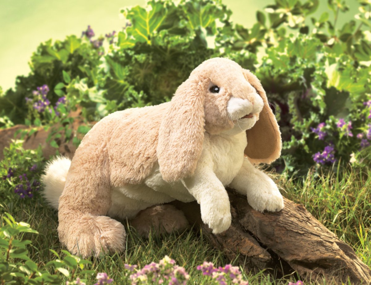 Folkmanis - Floppy Bunny Rabbit Puppet