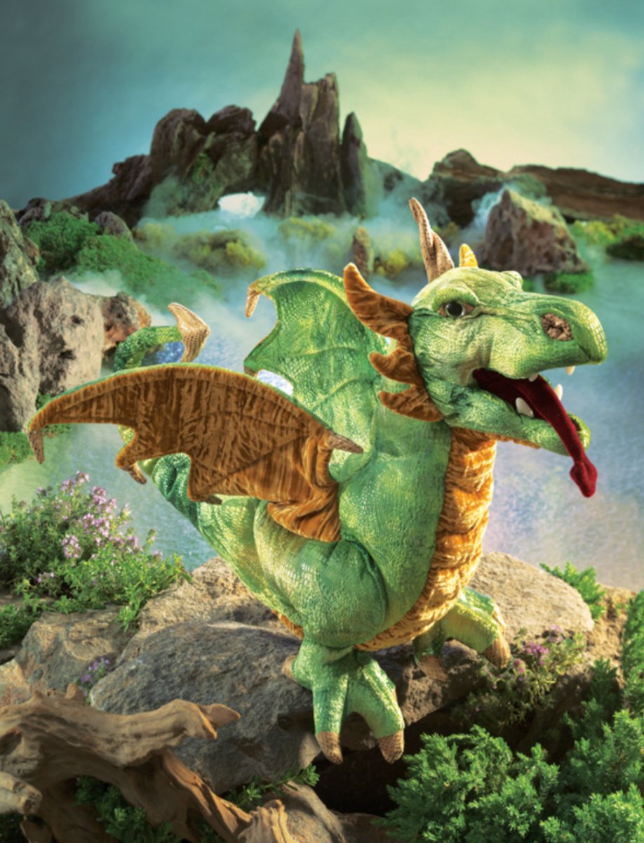 Folkmanis - Wyvern Dragon Puppet