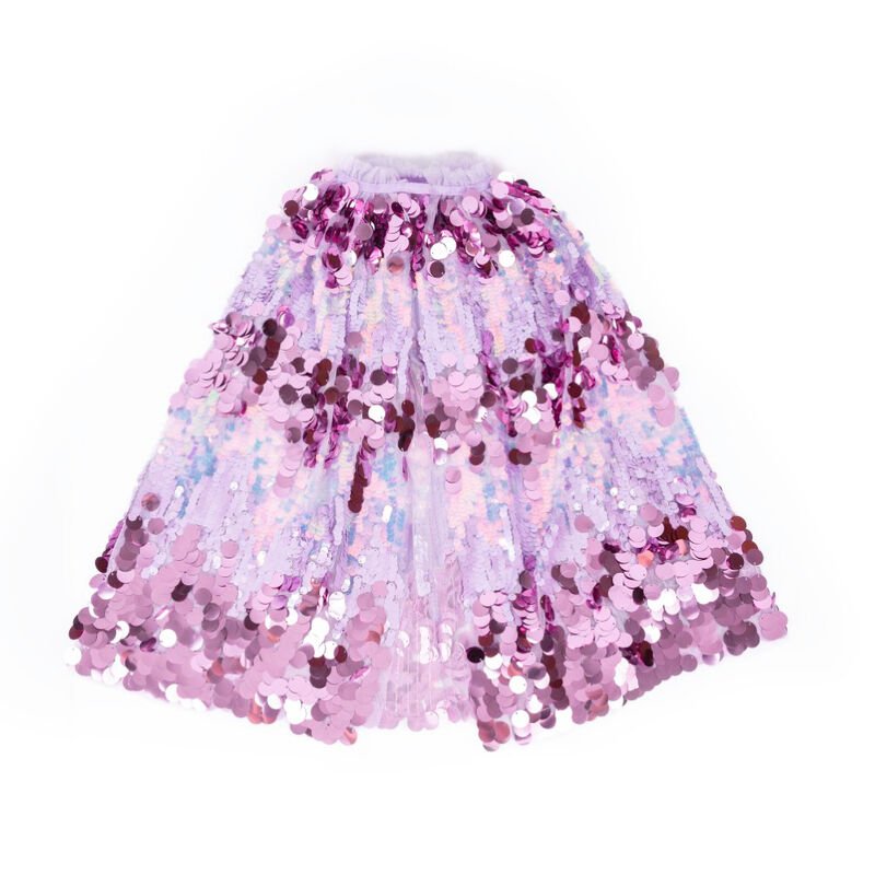 Great Pretenders - 5th Avenue Purple Pailette Cape Size 4 - 6