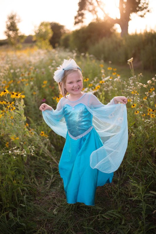 Ice Queen Dress with Cape - Great Pretenders