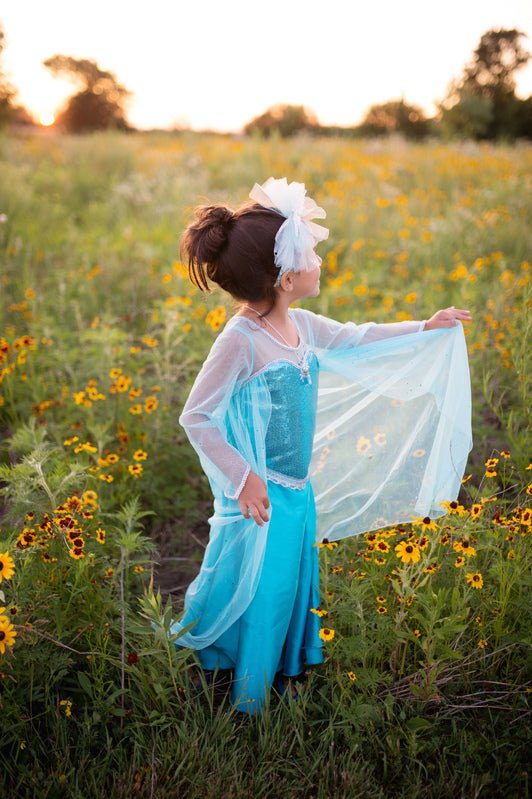 Ice Queen Dress with Cape - Great Pretenders