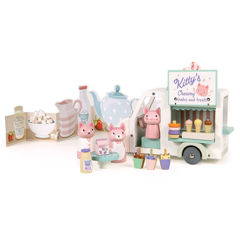 Kitty's Milkshake Van - Tender Leaf Toys