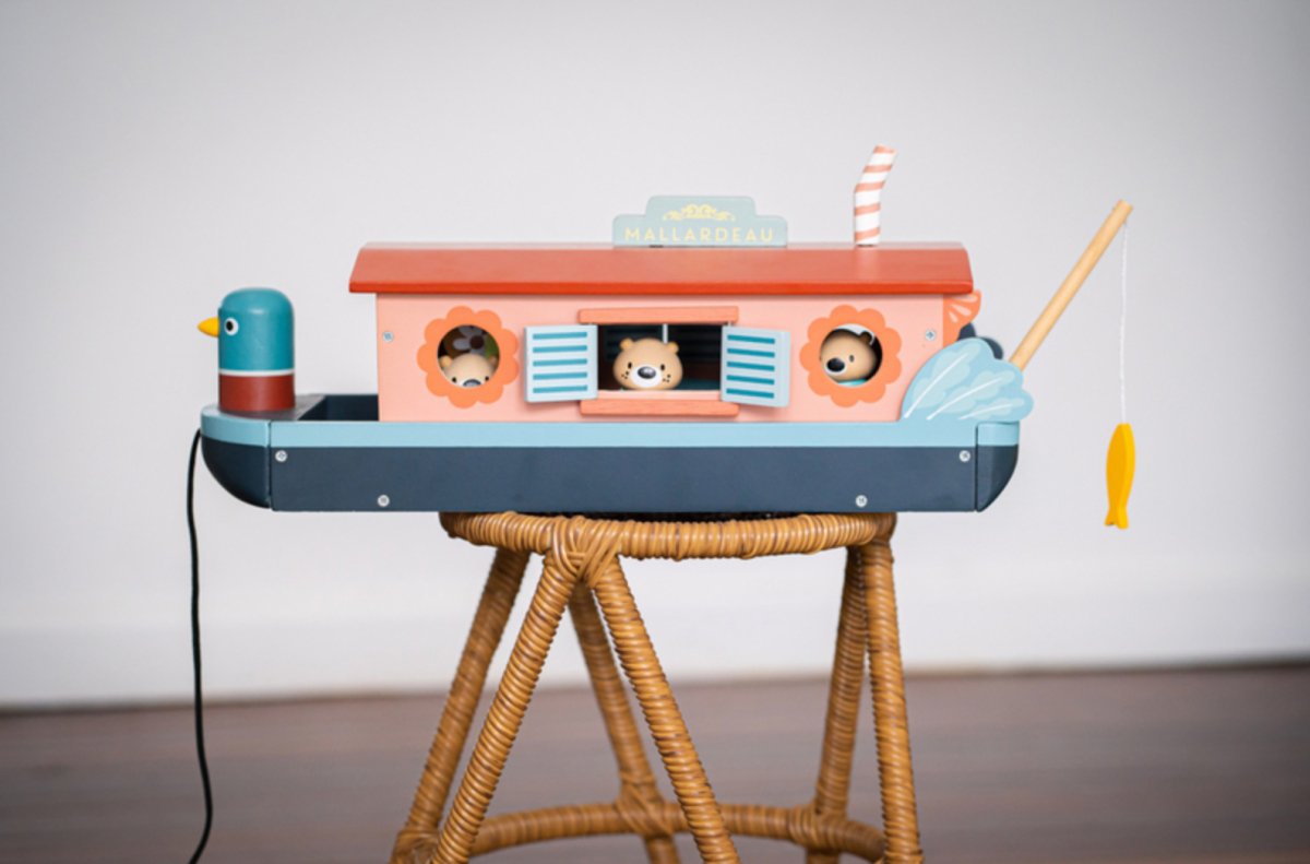 Little Otter Canal Boat - Tender Leaf Toys