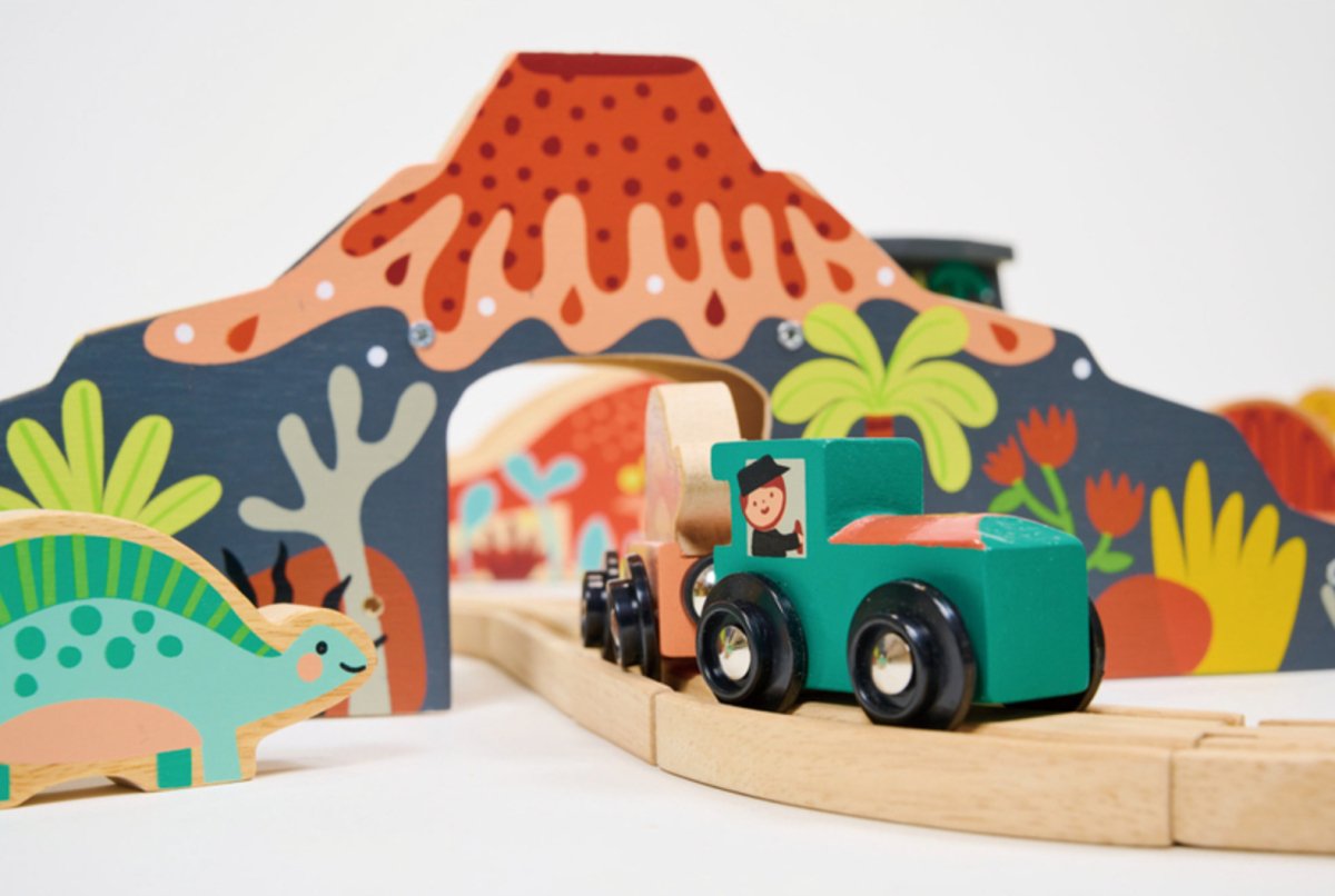 Lost World Dinosaur Train Set - Mentari