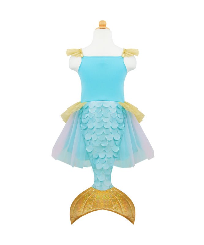 Mermalicious Dress with Tail Size 5 - 6 | Great Pretenders