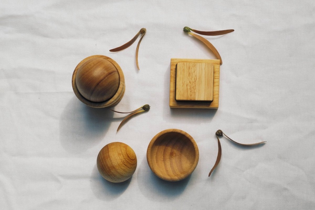 Montessori Egg, Ball and Cup Set | Q Toys