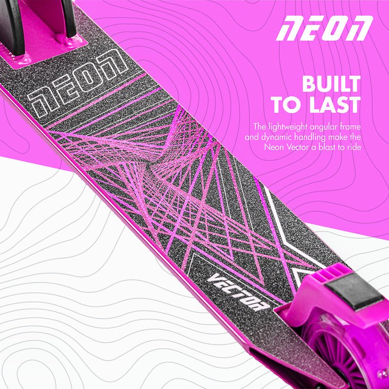 Neon Vector Scooter Pink - Yvolution