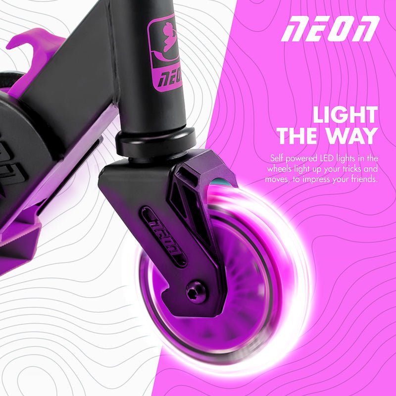 Neon Vector Scooter Pink - Yvolution