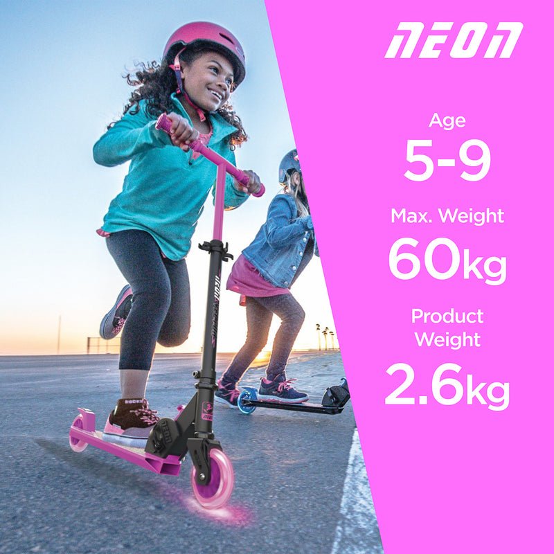 Neon Vector Scooter Pink - Yvolution