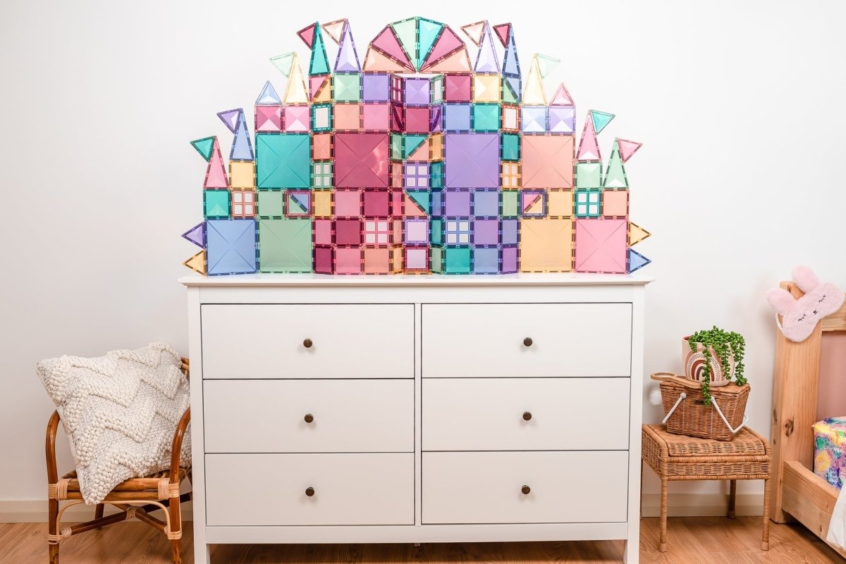 Pastel Creative pack 120 Piece | Connetix Tiles