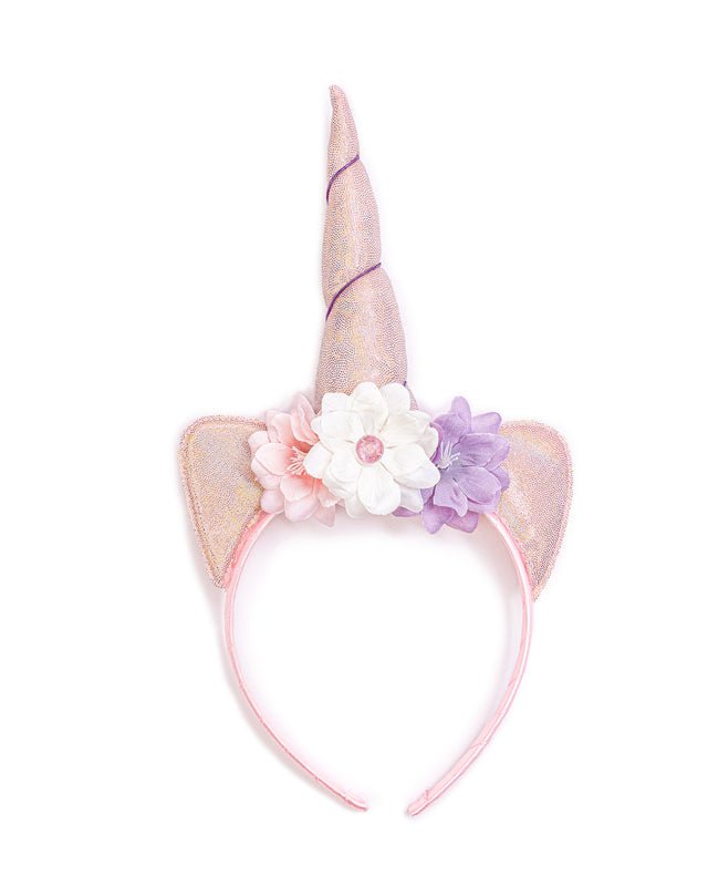 Pink Shimmer Unicorn Dress & Headband Size 3 - 4 | Great Pretenders