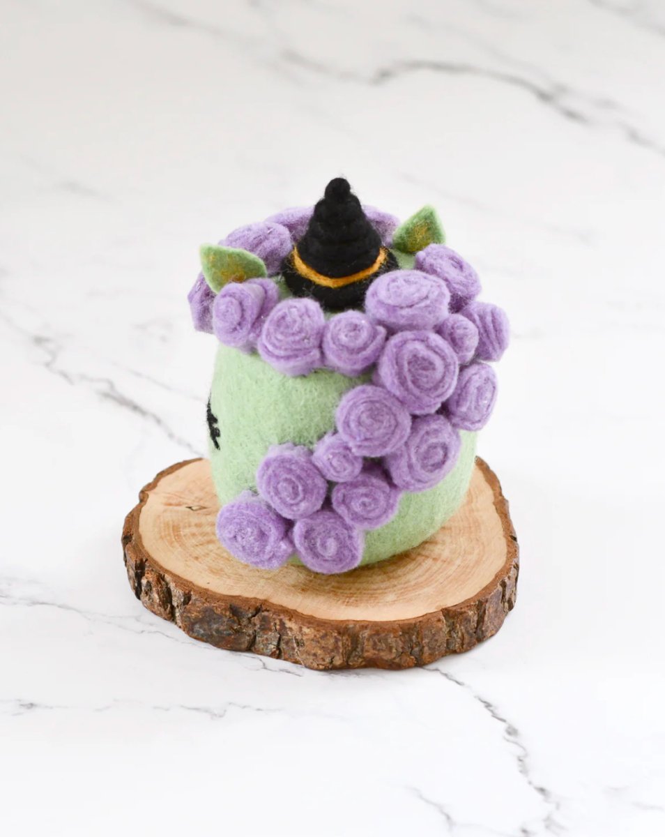 PREORDER: Felt Halloween Unicorn Cake - Tara treasures
