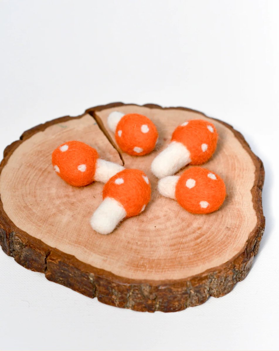 PREORDER: Felt Mushrooms - Tara Treasures