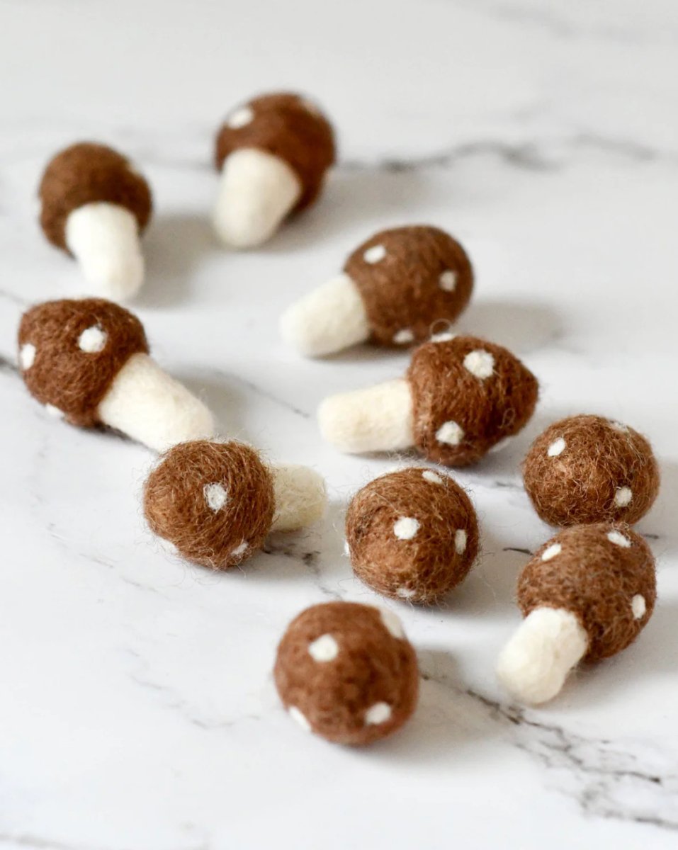 PREORDER: Felt Mushrooms - Tara Treasures