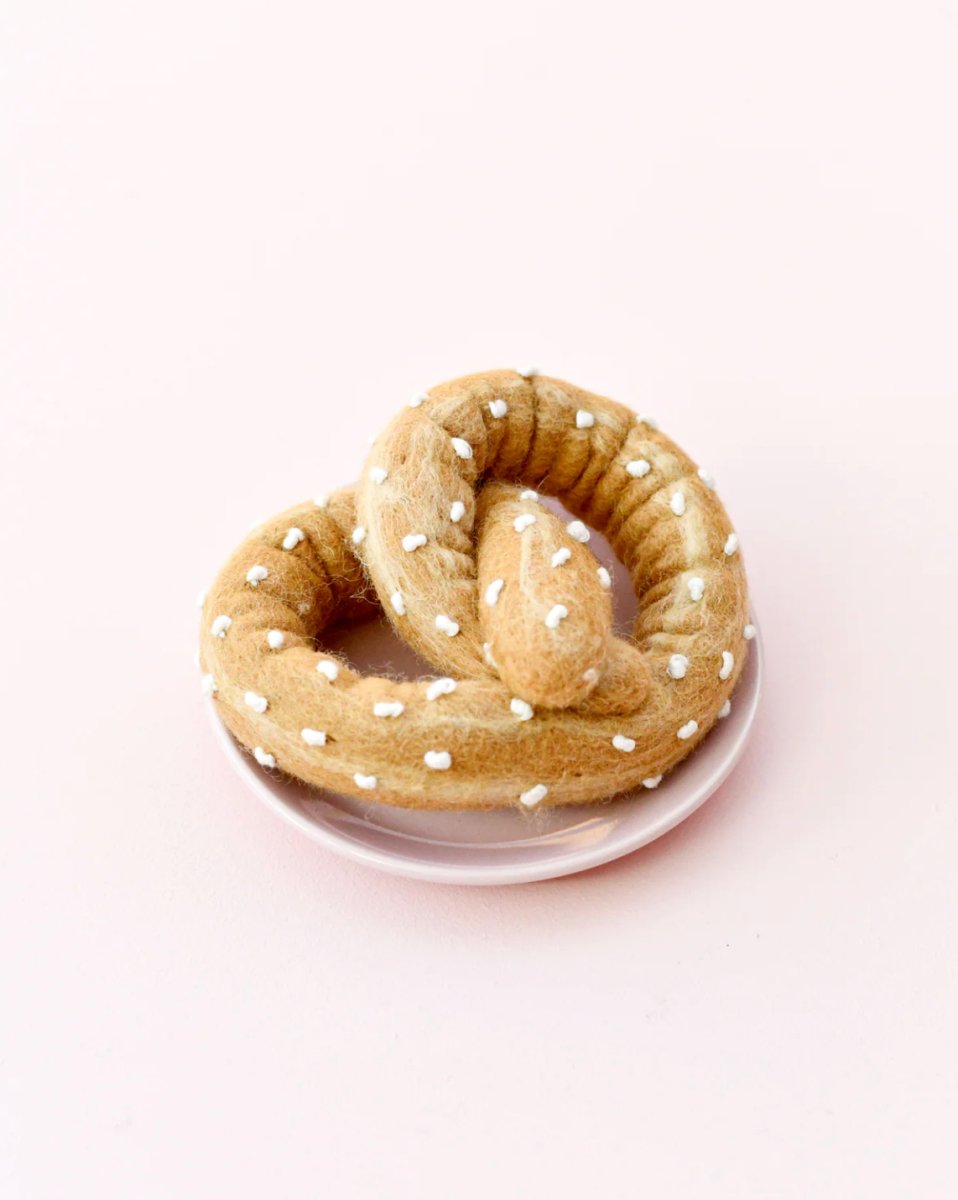 PREORDER: Felt Soft Pretzel - Tara Treasures