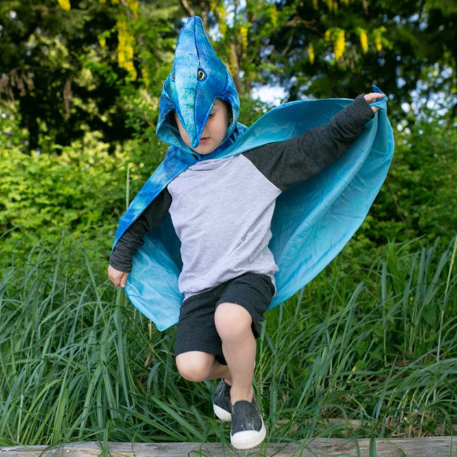 Pterodactyl Hooded Cape Size 4 - 5 | Great Pretenders