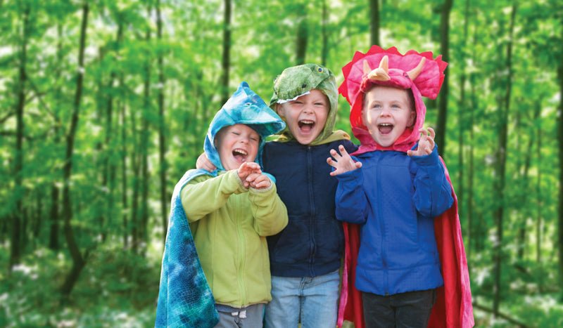 Pterodactyl Hooded Cape Size 4 - 5 | Great Pretenders