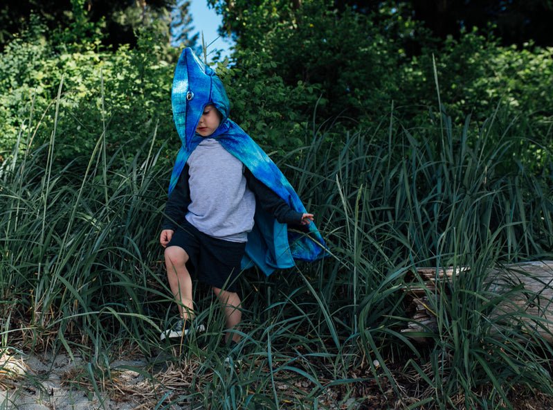 Pterodactyl Hooded Cape Size 4 - 5 | Great Pretenders