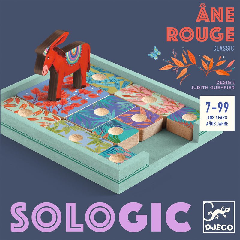 Red Donkey Logic Game - Djeco