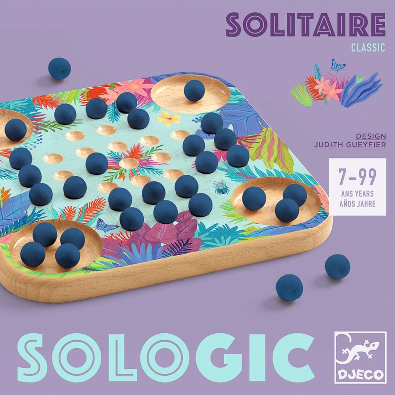 Solitaire Wooden Game - Djeco