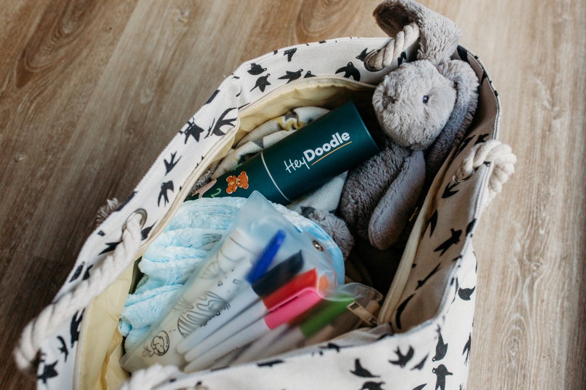 Toot Toot Honk (MiniMat) - Heydoodle Reusable Silicone Drawing Mat