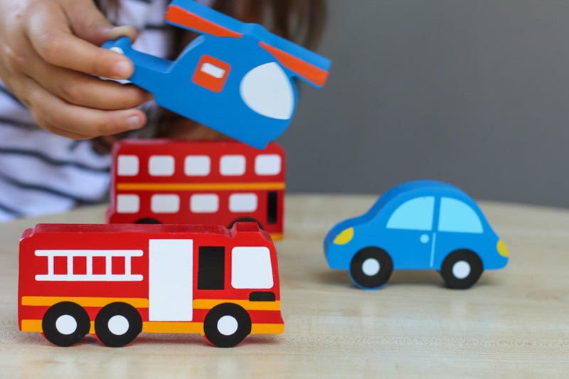 Vehicles Chunky Puzzle - Kiddie Connect