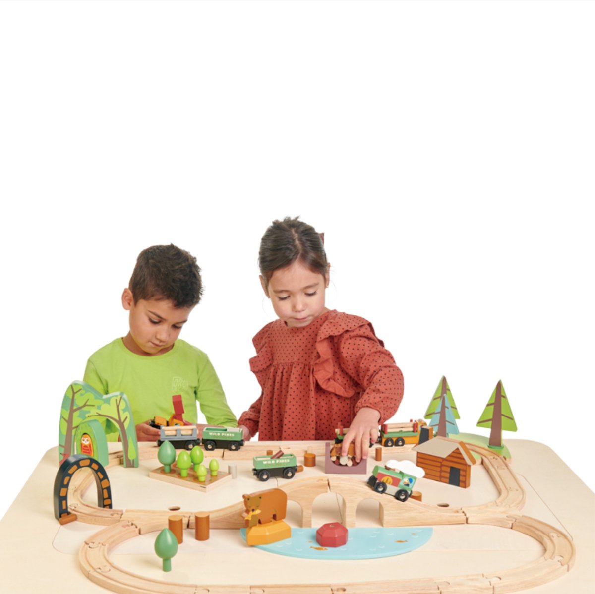 Wild Pines Train Set - Tender Leaf Toys