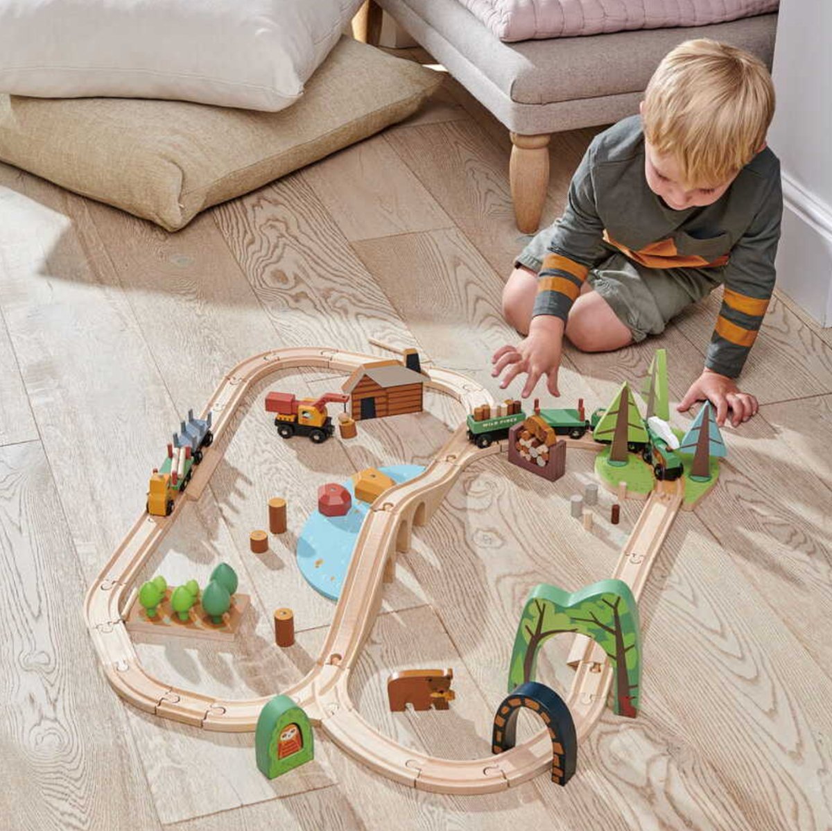 Wild Pines Train Set - Tender Leaf Toys