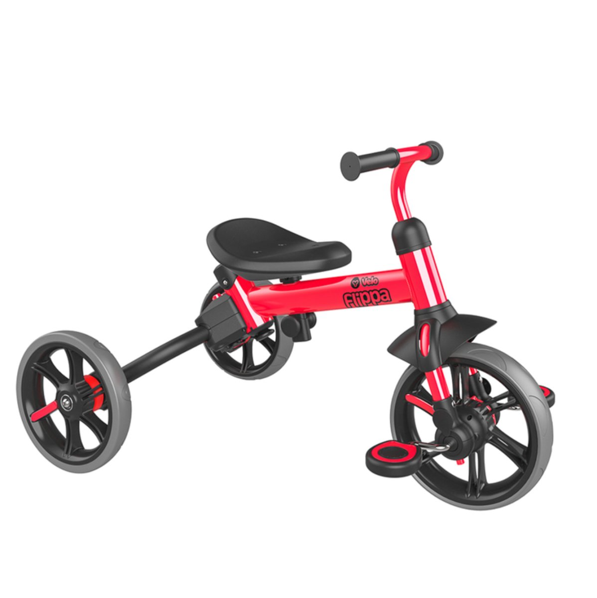 YVelo Flippa Trike 4 in 1 - Yvolution (Red)