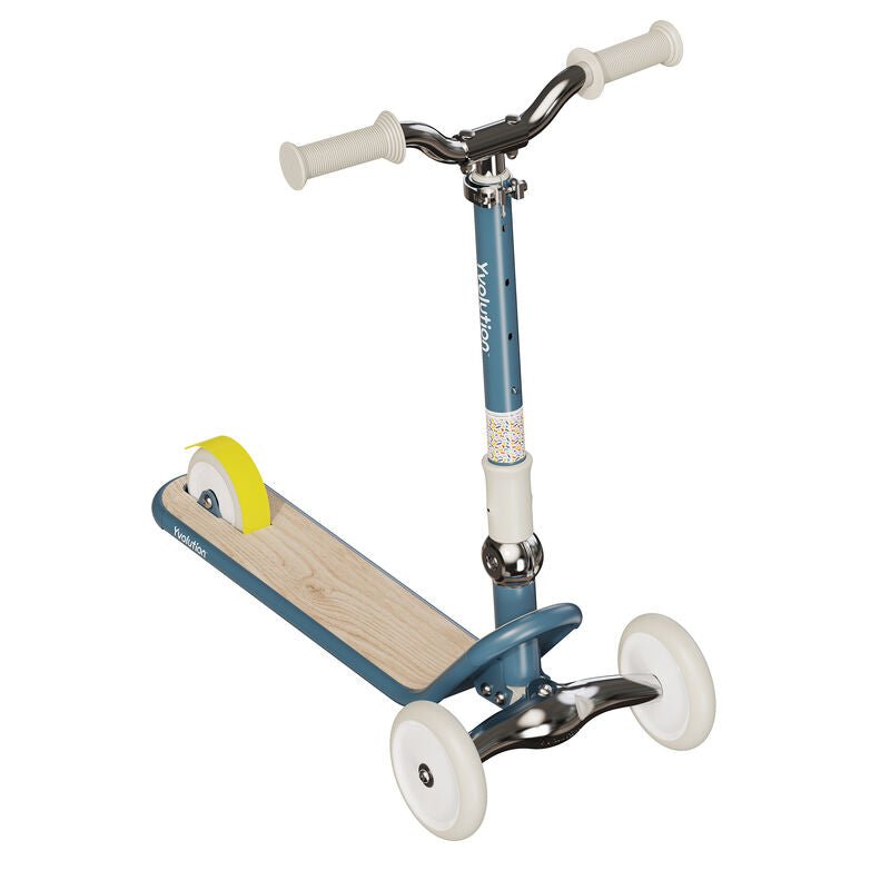 Yvolution - Glider Scooter Classic Blue 3 wheel scooter