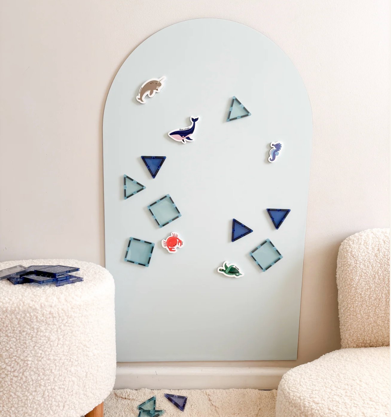 magnetic wall decal by Magplay