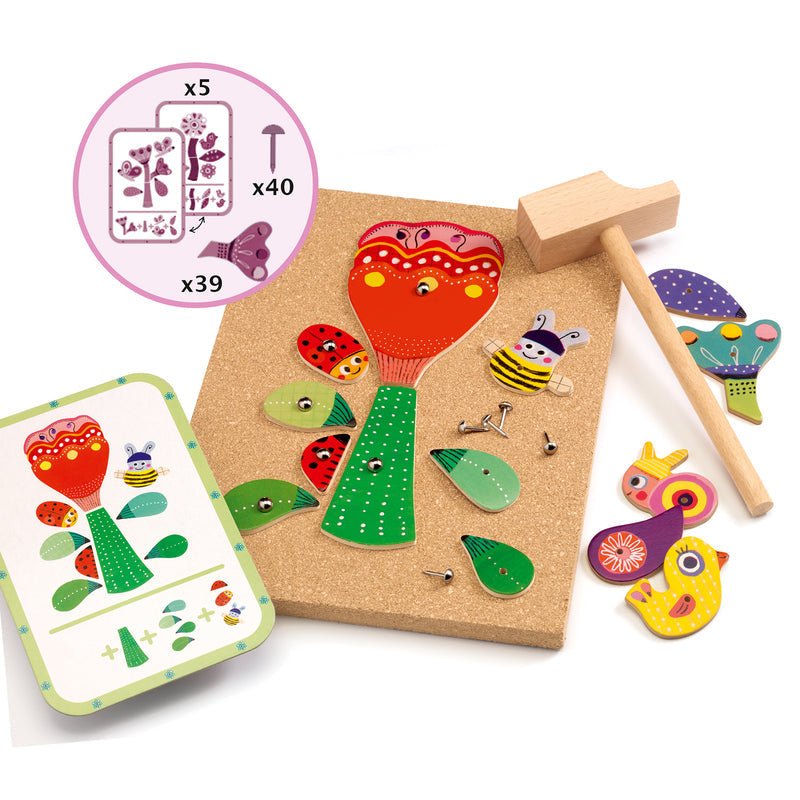 Djeco Tap Tap - Bean and Sprouts Toys