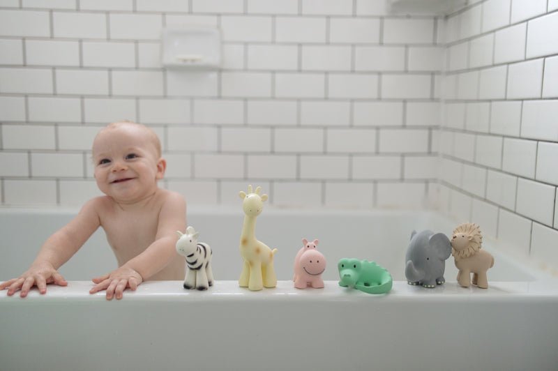 Tikiri - Natural Rubber Baby Teethers - Bean and Sprouts Toys