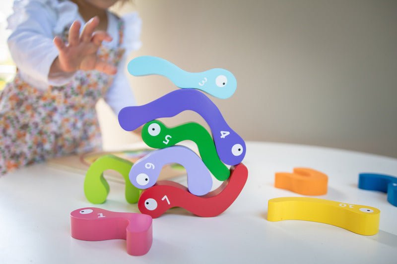 123 Worm Puzzle - Kiddie Connect