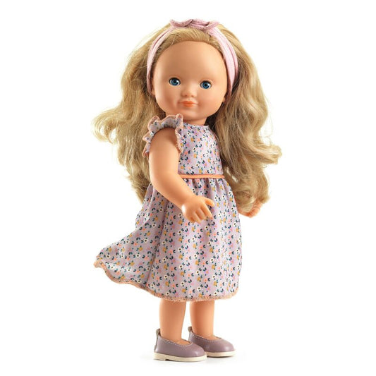 32 cm Lovely Marie Blonde Hair Doll - Djeco