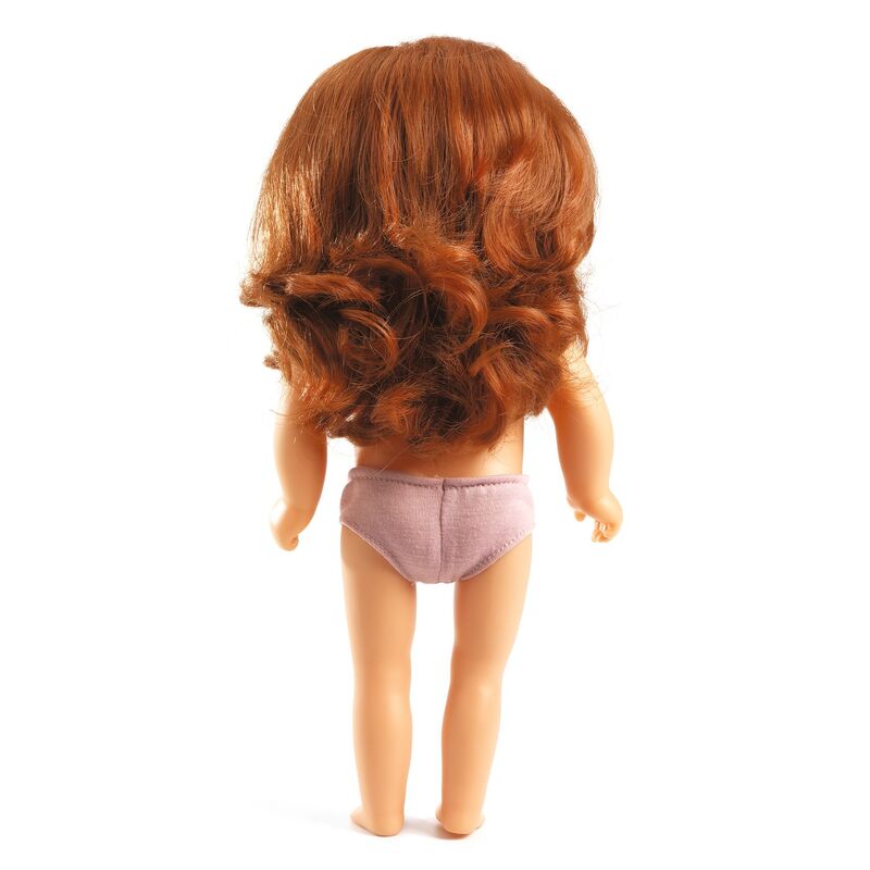 32 cm Lovely Sophie Red Hair Doll - Djeco