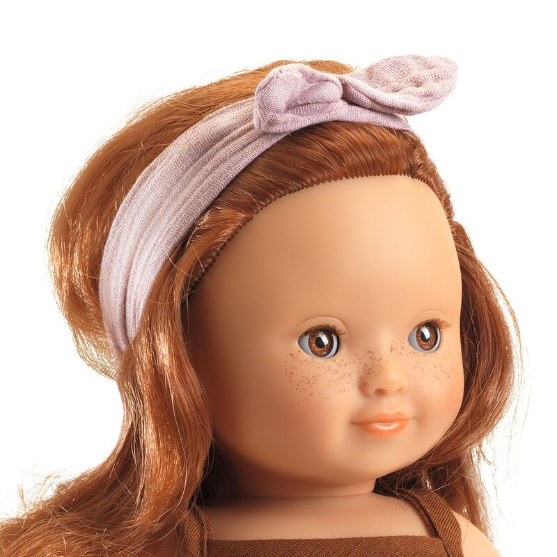 32 cm Lovely Sophie Red Hair Doll - Djeco