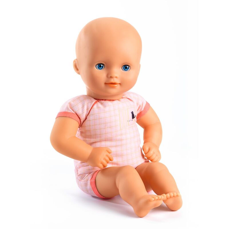 32 cm Pomea Machine Washable Dahlia Soft Body Doll - Djeco