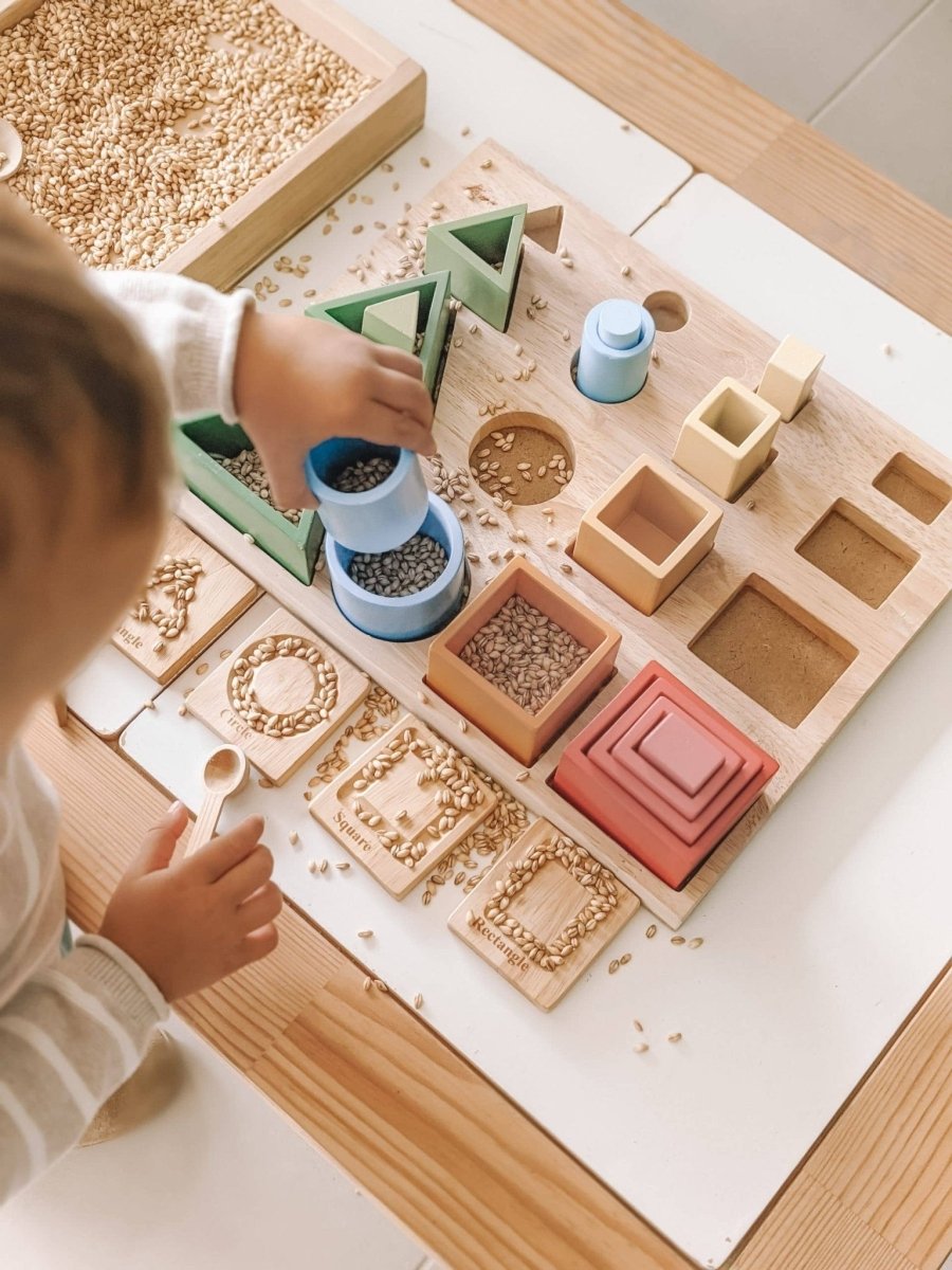 3D Sorting and Nesting Board | Q Toys