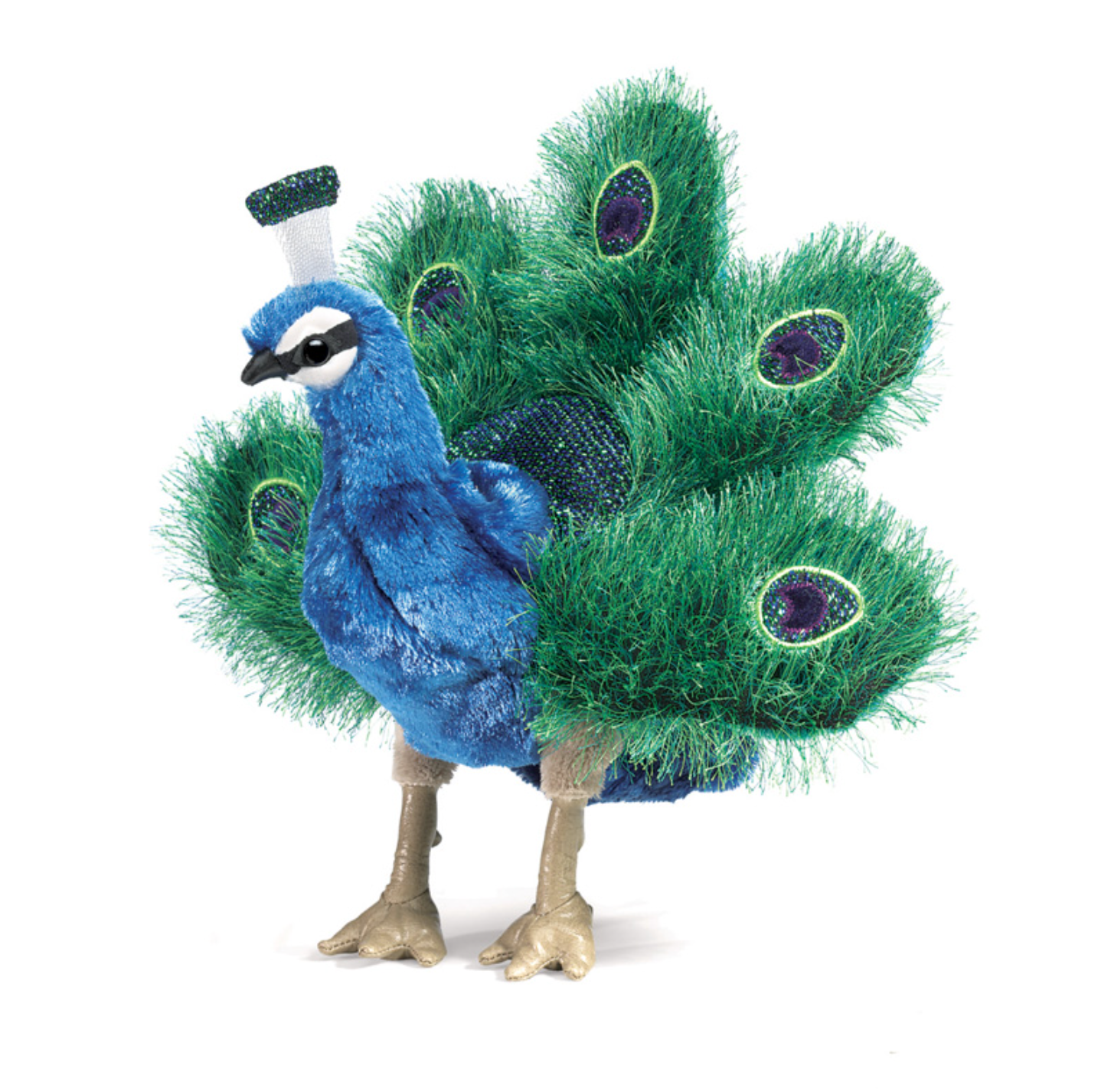 Folkmanis - Small Peacock Puppet