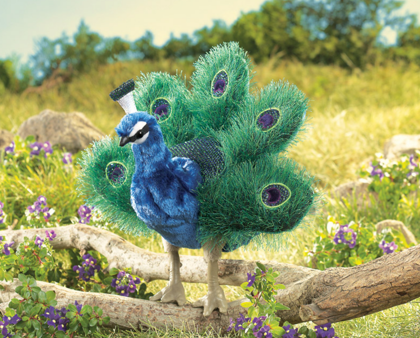 Folkmanis - Small Peacock Puppet