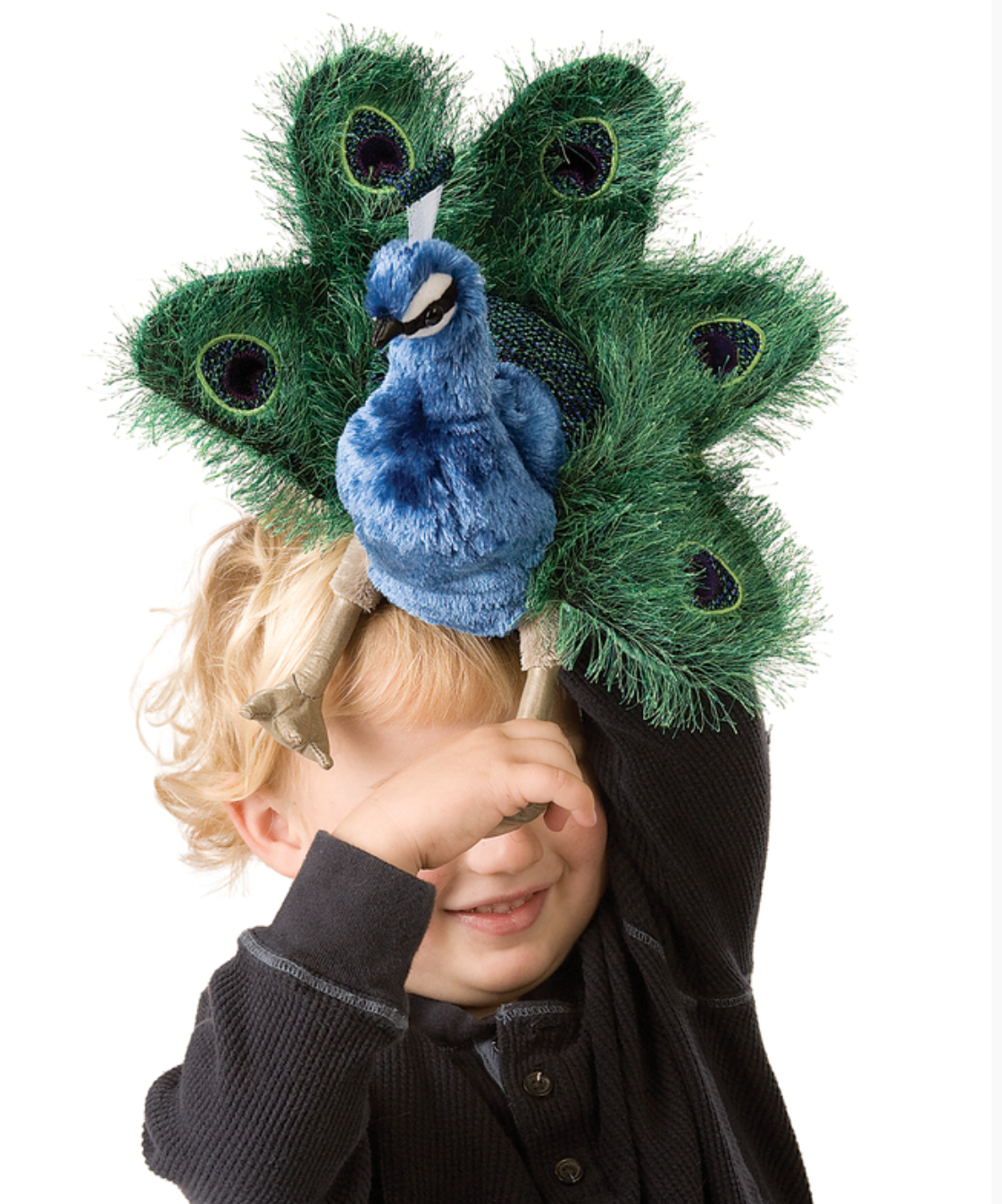 Folkmanis - Small Peacock Puppet