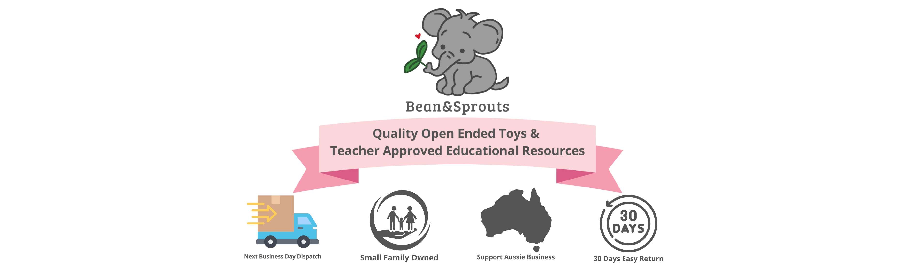 Bean and Sprouts Quality Open Ended Toys and Learning Resources