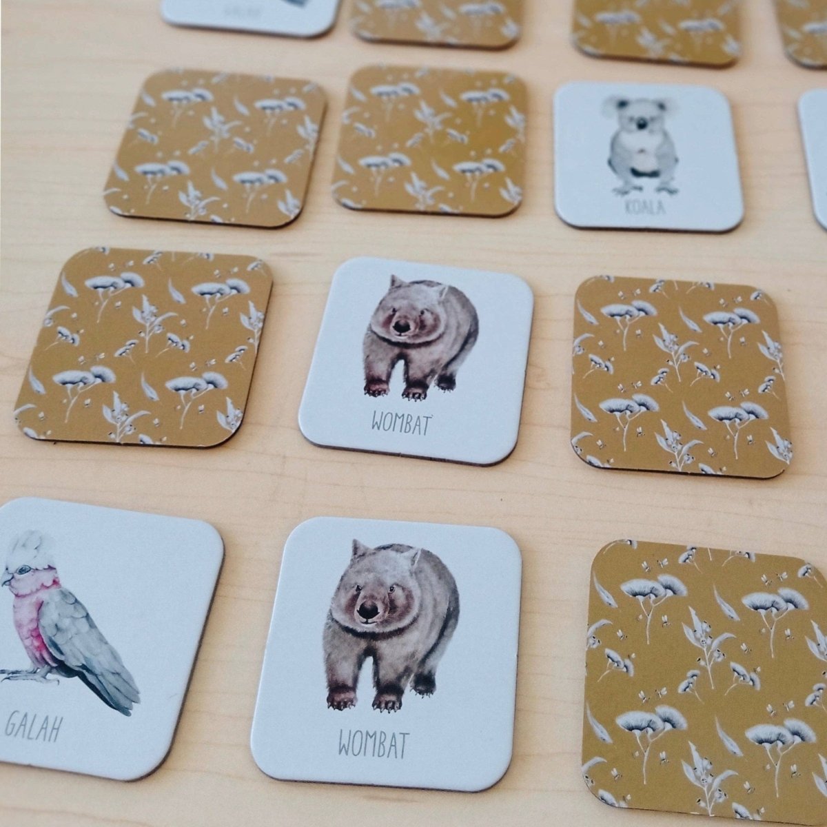 Australia Memory Card Game by Modern Monty